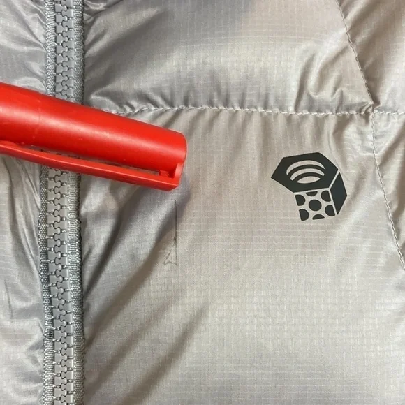 Mountain Hardwear Rhea Ridge Down Coat Puffer Sz L Winter Scandi Girl Gorpcore - Picture 8 of 14